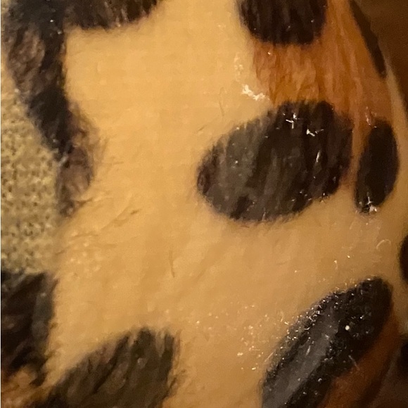 LEOPARD GLASS  CHUNKY BANGLE -lBRACELET - pristine - Picture 9 of 13